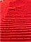 1 yard Red Stripe Jacquard Stretch Velvet Fabric for Dressmaking Formal Gowns Pants and Jackets